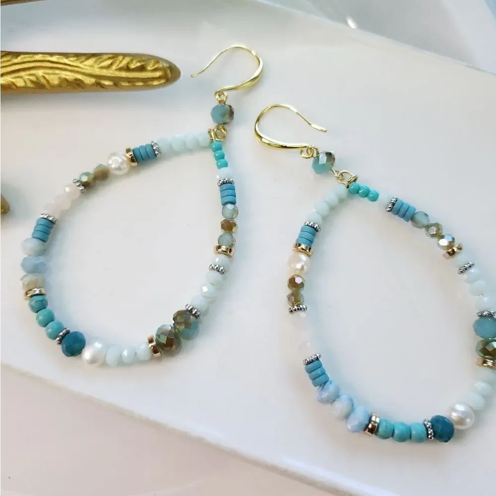 FP Avril Stone Dangle Earrings